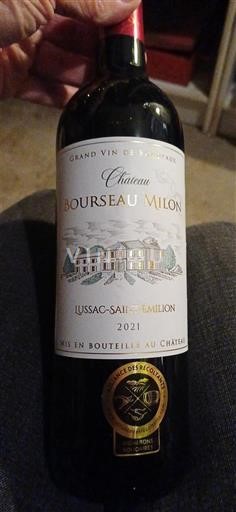 Bordeaux Lussac-saint-émilion Château Bourseau Milon 2021
