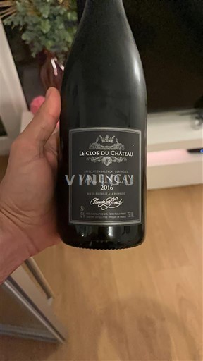 Vallée de la Loire Valençay Château Le Clos du 2016