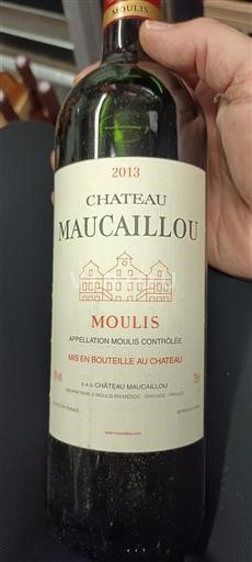 Bordeaux Không được chỉ định Château Maucaillou 2013