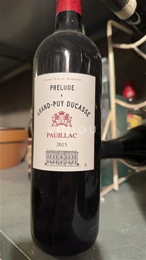 Bordeaux Pauillac Château Grand-Puy Ducasse Prélude à Grand-Puy Ducasse 2015