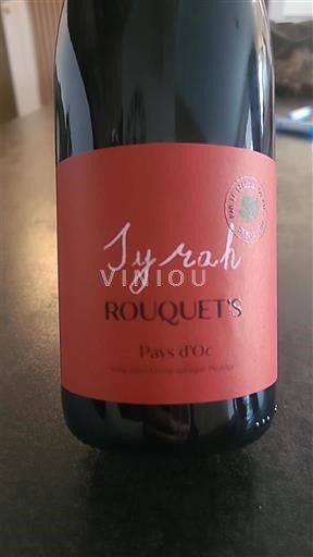 Languedoc ja Roussillon Pays d'Oc Rouquet's Syrah 2024