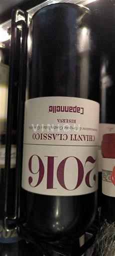 Tuscany Chianti Classico Capannelle 2016