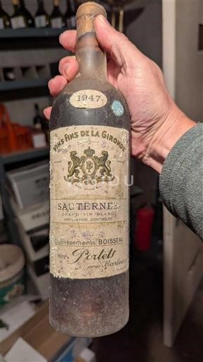 Bordeaux Sauternes Etablissements Boisseau 1947