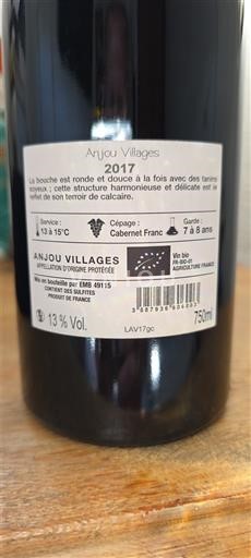 Vale do Loire Anjou Villages Vignoble Grand Claye 2017