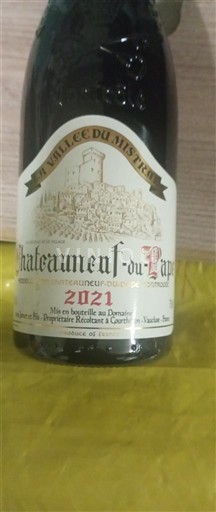 Rhônen laakso Châteauneuf-du-Pape Vallée du Mistral 2021