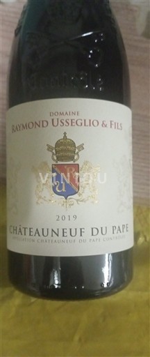 Rhône Valley Châteauneuf-du-Pape Domaine Raymond Usseglio & Fils 2019