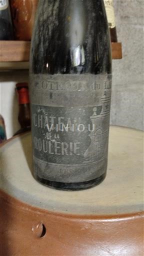 Vale do Loire Coteaux-du-layon Château La Roulerie Les Coteaux 1961