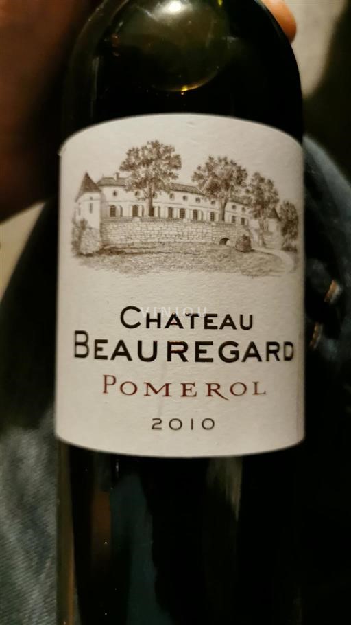 Bordeaux Pomerol Chateau Beauregard 2010