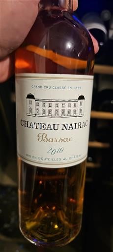 Bordeaux Barsac Grand Cru Château Nairac 2010