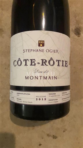 Rhône-dalen Côte-rôtie Stéphane Ogier Lieu-dit Montmain 2019