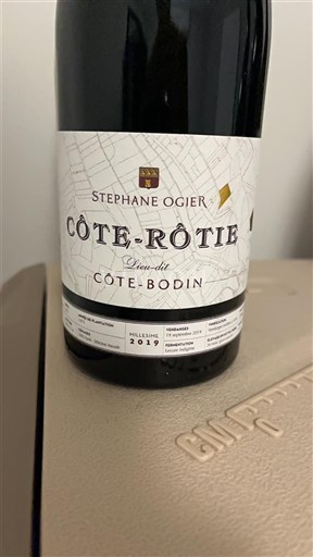 Rhône-dalen Côte-rôtie Stéphane Ogier Lieu-dit Côte-Bodin 2019