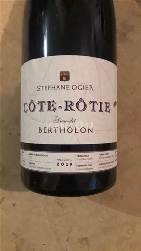 Rhône-dalen Côte-rôtie Stéphane Ogier Lieu-dit Bertholon 2019