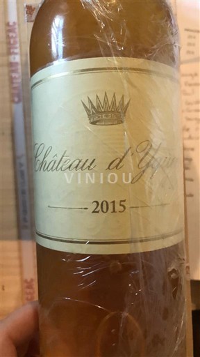 Bordeaux Sauternes Premier Cru Supérieur Château Yquem 2015