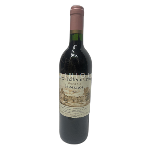 Bordeaux Pomerol Vieux Château Certan 1992