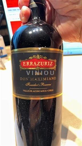 Thung lũng Rapel Thung lũng Colchagua Errazuriz Don Maximiano Founder's Reserve 2014