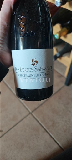 Thung lũng Rhône Châteauneuf-du-pape Les Loges Safranier 2022