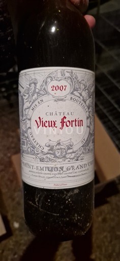 Burdeos Saint-Émilion Gran Cru Grand Cru Château Vieux Fortin 2007
