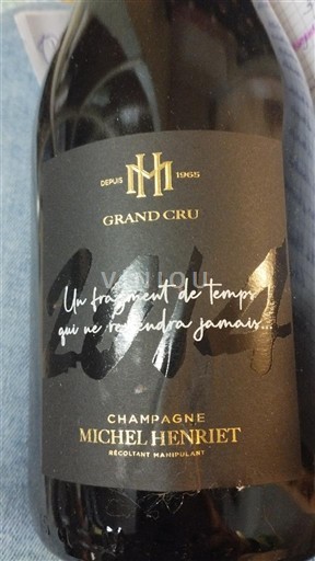 Šampanja Ni doloceno Grand Cru Michel Henriet 2014