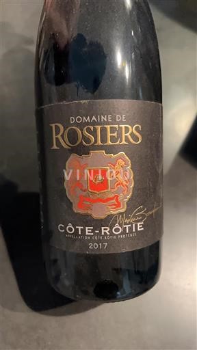 Thung lũng Rhône Côte-rôtie Domaine Rosiers 2017