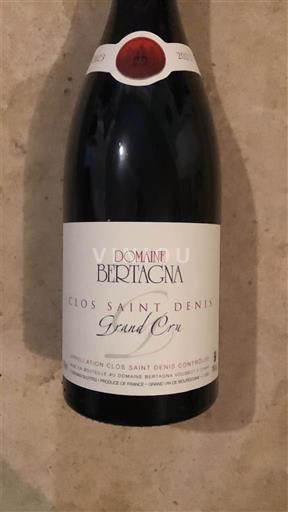 Bourgogne Clos-saint-denis Grand Cru Domaine Bertagna 2023