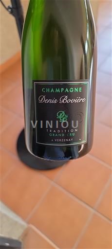 Šampanja Ni doloceno Grand Cru Denis Bovière Tradition Neleten.