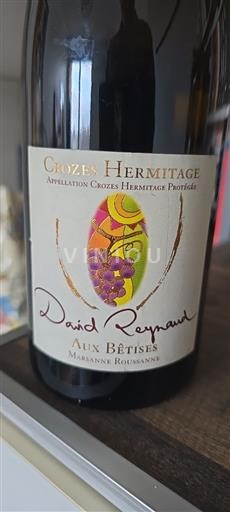 Thung lũng Rhône Crozes-hermitage David Reynaud David Reynaud Aux Betises 2018