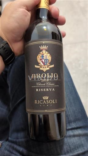 Toscane Ricasoli Brolio Riserva 2018