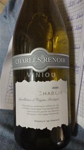 Burgundi Chablis Charles Renoir 2020