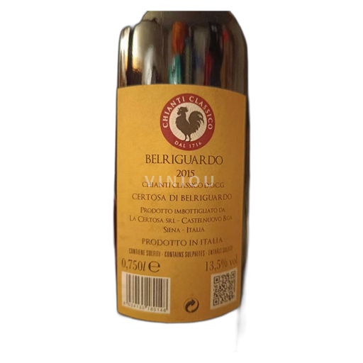 Toscane Chianti Classico Belriguardo 2015