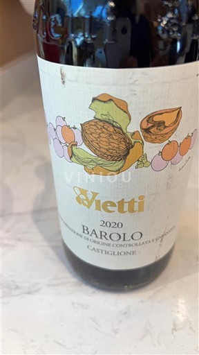 П'ємонт Бароло Vietti Castiglione 2020