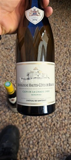 Borgonha Não especificado Château Santenay Clos de la Chaise Dieu Monopole 2016