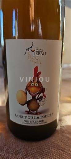 Alsacia Le Clos Liebaü L'œuf ou la poule ? 2023