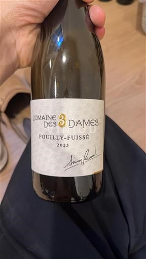 Bourgogne Pouilly-fuissé Domaine Des 3 Dames 2023
