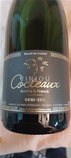 Loire-dalen Crémant-de-Loire Cocteaux Bulles de Fleuray Ikke årgangsbestemt