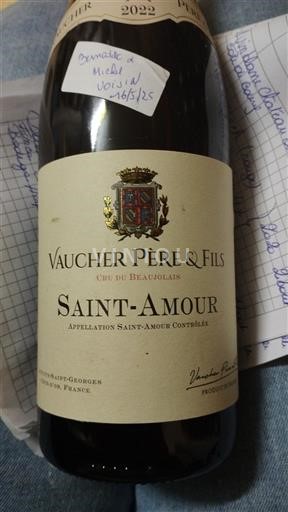 Beaujolais Saint-Amour Vaucher Père & Fils 2022