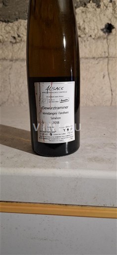 Alsace Vendanges Tardives Kuentz-Bas 2018