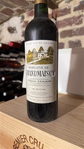 Bordeaux Pessac-Léognan Domaine Grandmaison 2010