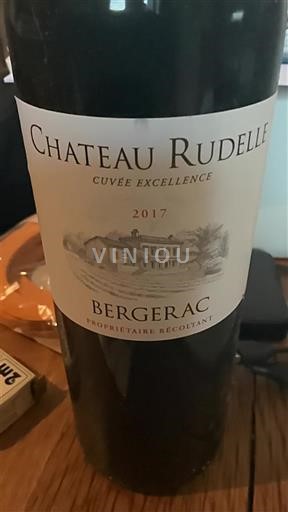 Sudoeste Bergerac Château Rudelle Excellence 2017