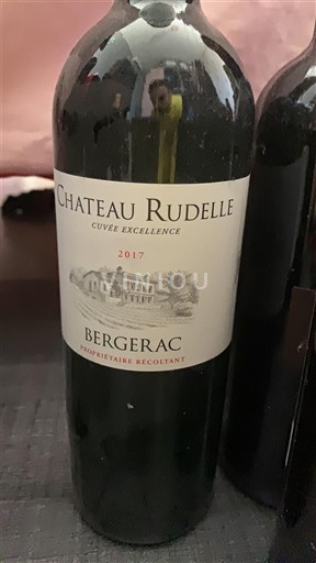 Tây Nam Bergerac Château Rudelle Excellence 2017