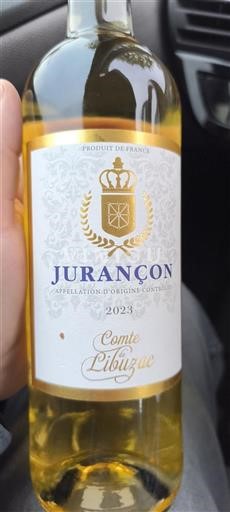 Viner Blanc sec Comte Libouzac 2023 Frankrike Sydväst Jurançon AOC