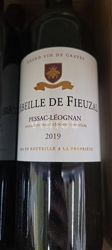 Бордо Пессак-Леоньян L'Abeille de Fieuzal 2019