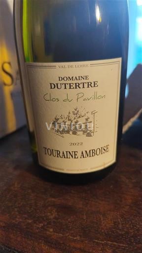 Thung lũng sông Loire Touraine-amboise Domaine Dutertre Clos du Pavillon 2022