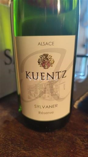 Alsace Sylvaner Kuentz Réserve 2023