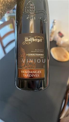 Alsace Määrittelemätön Vendanges Tardives Wolfberger Vendanges Tardives 2020