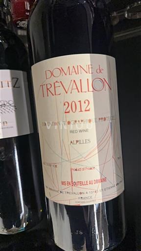 Alpes và các vùng Rhodanien Alpilles Domaine Trévallon 2012