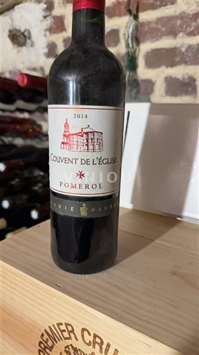 Bordeaux Pomerol Couvent de l'Église 2014