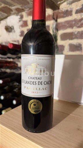 Bordeaux Pauillac Château Les Landes de Cach 2012