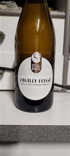 Bourgogne Pouilly-fuissé Héritage Barge 2017