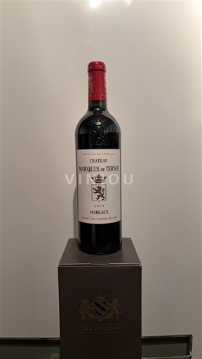 Bordeaux Margaux Grand Cru Château Marquis de Terme 2014