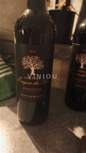 Bordeaux Château Marquis des Bois 2022